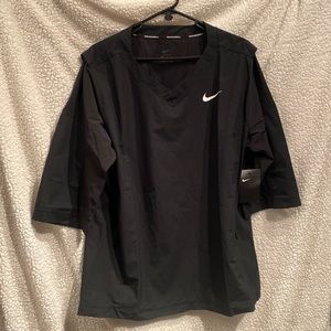 Nike black windbreaker